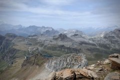 Val Vallino - Panorama dalla cima Monte Giove